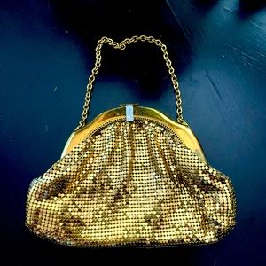 Vintage Whiting & Davis Gold Mesh Bag